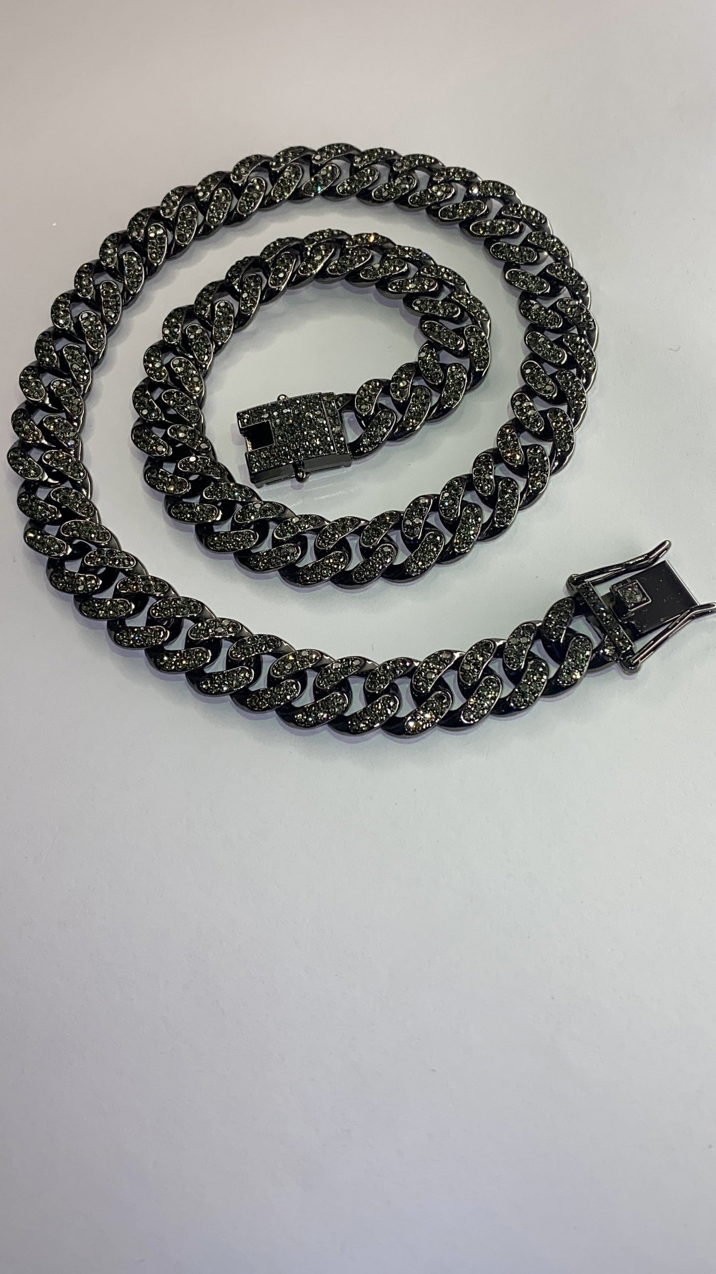 Colier Black Sapphire