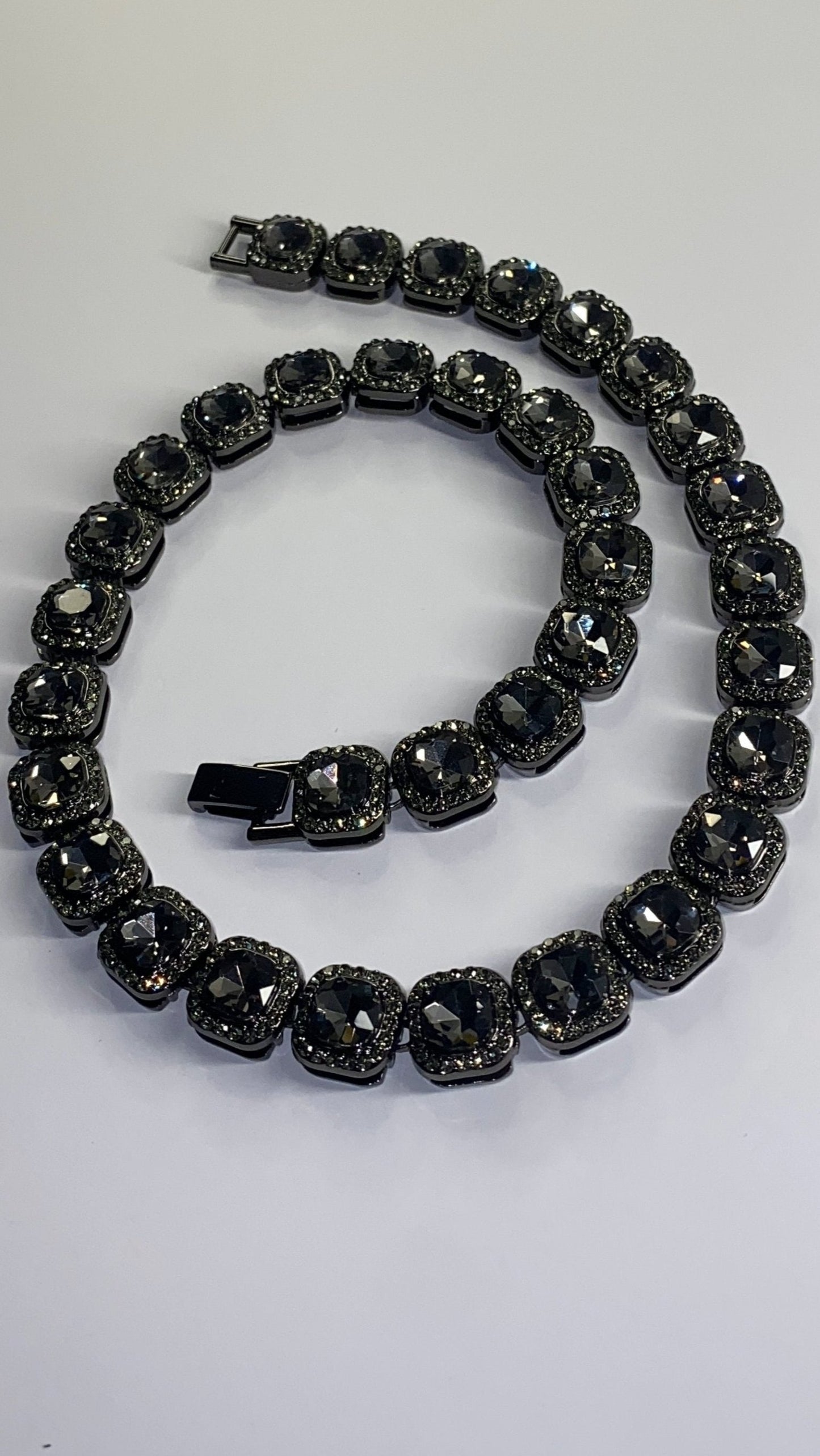 Colier Obsidian Love