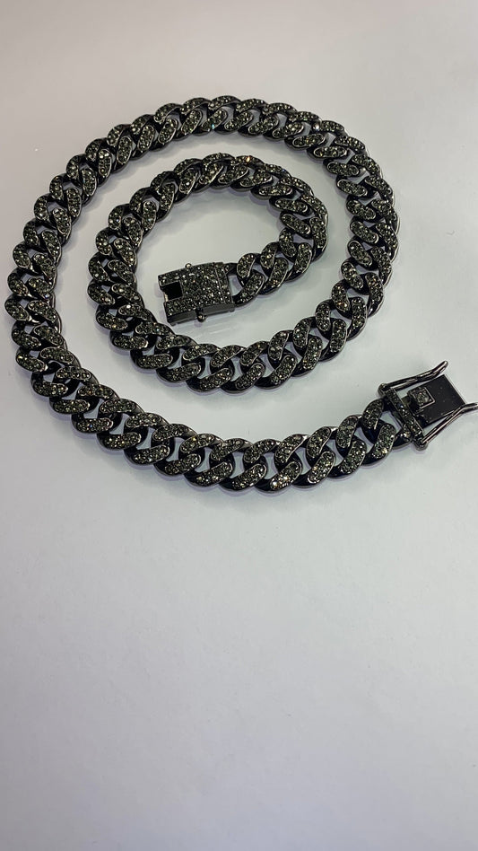 Colier Black Sapphire
