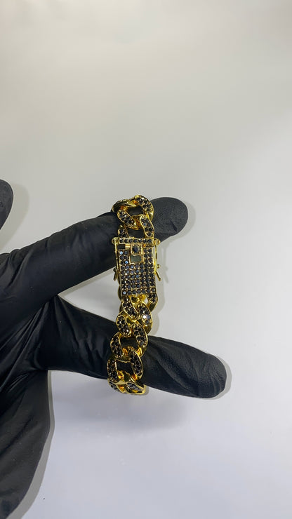 Bratara Obsidian Gold