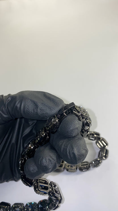 Colier Obsidian Love