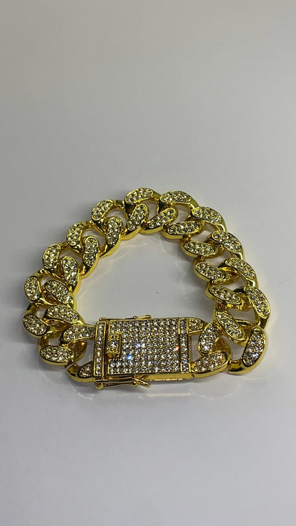 Bratara Diamond Gold