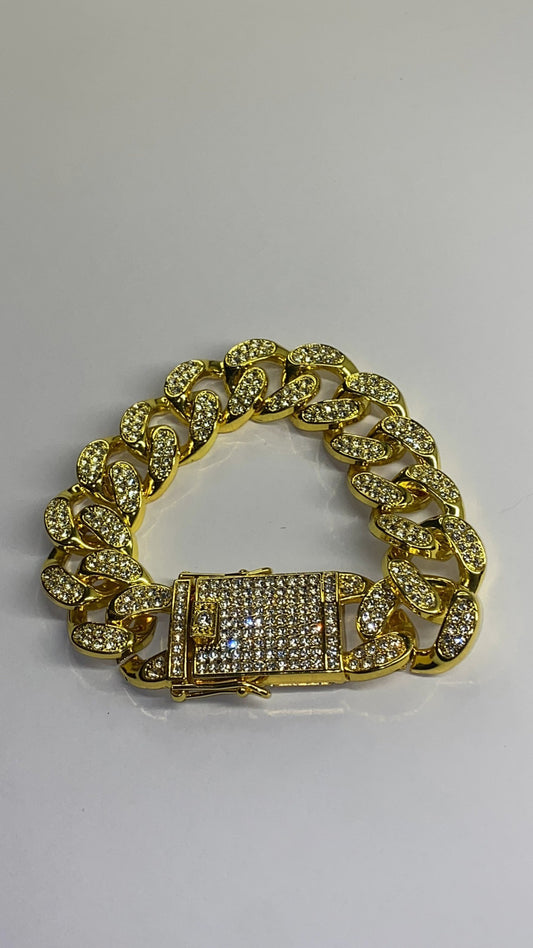 Bratara Diamond Gold