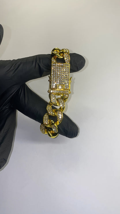 Bratara Diamond Gold