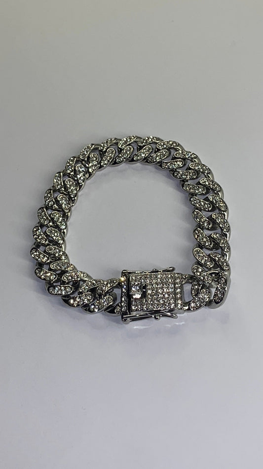 Bratara Diamond Silver
